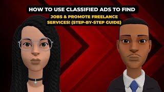 How to Use Classified Ads to Find Jobs & Promote Freelance Services! (Step by Step Guide)