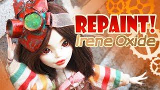 Repaint! Irene Oxide Steampunk OOAK Monster High Doll