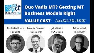 Quo Vadis MT: Getting Machine Translation Business Models Right