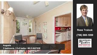 Homes for sale Augusta GA $220,000 Blanchard & Calhoun