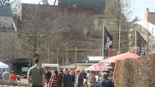 Frühlingsmarkt am 12. April im Schlosspark Moritzburg Zeitz. Video von MVMEDIA Leipzig