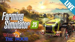 Content Farming Shenanigans - LIVE - Farming Sim 25 with The NOOB