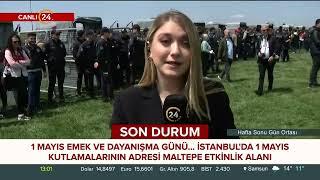 2 Yıl Aradan Sonra 1 Mayıs Maltepe'de Kutlandı - Melis Bakangöz 24 TV