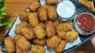 सिर्फ 5 मिनट में सूजी और आलू से बनाएं क्रिस्पी और टेस्टी नाश्ता | Suji aloo snacks | Suji ka nashta