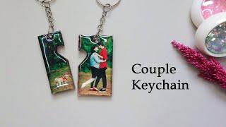 Customized Couple Keychain  | Easy Resin Art Ideas for Beginners | Photo in Resin