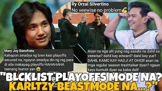 BLACKLIST PLAYOFFS MODE NA AGAD KAYA PANG HUMABOL? KELRA 2 WINS PARA SA HISTORY? KARLTZY GALIT NA?!