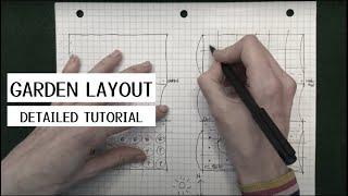 Detailed tutorial on laying out the vegetable garden--spacing, microclimates, & companion planting.