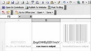 Print UPC & ISBN-13 Barcodes in Excel Spreadsheets