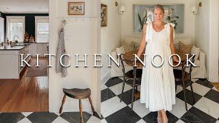 Kitchen Nook Renovation & Makeover - Creating a Cozy Kitchen!