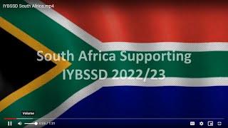 South Africa supporting IYBSSD 2022/23