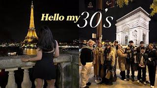 The last trip of my 20s, new beginnings, Paris with the family | VLOG