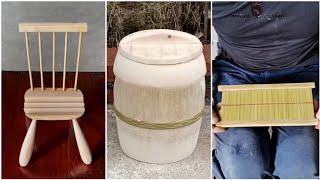 Bamboo Crafts - Awesome bamboo craft making - How to make wonderful crafts from bamboo@KPWoodStudio