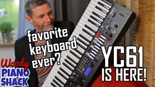 YAMAHA YC61 STAGE KEYBOARD - Demo & Review