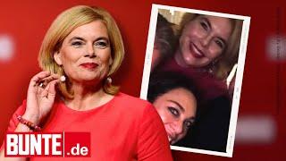 Unerwartetes Gespann?Julia Klöckner feiert mit Dschungelcamp-Star