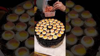 A unique quail egg skewer with a unique shape and taste!