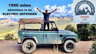 1500 mile adventure in an electric Land Rover Defender