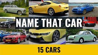 Name the car quiz/trivia - Car brand quiz - Picture trivia