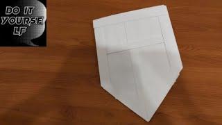 How to make a captain america shield out of A4 paper?