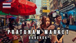 Bangkok's Largest Fake Clothing Market at Pratunam Market  Thailand