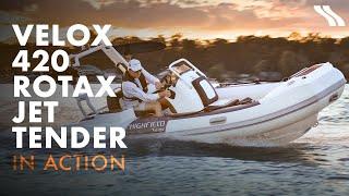 Highfield Velox 420 Rotax Jet Boat - In Action