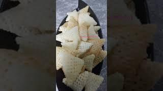 One More Crispy Snacks in new Shape  Triangle snacks #Shorts