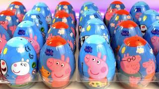 Big and cute Unboxing! Peppa Pig with Friends #supriseeggs #relkon