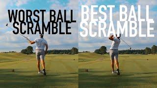 WORST BALL Scramble & BEST BALL Scramble | Can I Break 70?