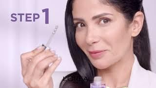 Discover how to use the Hyaluron Expert Eye Serum with Mona Zaki