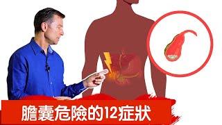 膽囊危險的12症狀,自然療法,柏格醫生 Dr Berg