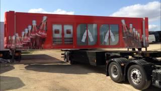 SES Event Titan 82 demount exhibition trailer