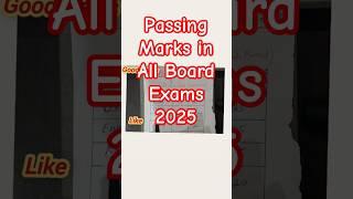 Passing Marks in All Board Exams 2025 | 9th Board Exams 2025| 10th Board Exam 2025 | 11th Board Exam