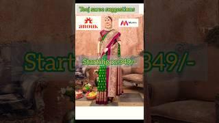 Myntra Saree haul Saree haul #trendingshorts #viral #anouk #myntrahaul