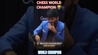 Youngest World Chess Champion 2024 | World Chess Champion 2024 #chess #champion #shorts #short 