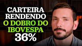 A CARTEIRA DE AÇÕES QUE RENDEU O DOBRO DO IBOVESPA | Viver de Ações 21