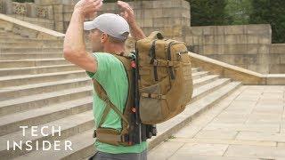 Floating Backpack Will Reduce Weight On Shoulders And Back