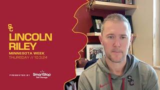 USC HC Lincoln Riley | Thursday Press Conference of Minnesota Week