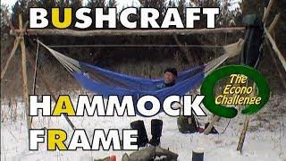 Bushcraft Hammock Frame For Wilderness Camping - EconoChallenge