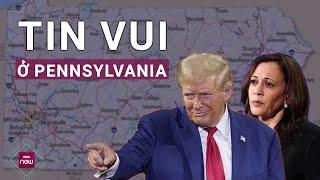 Ông Trump nhận tin vui lớn tại bang chiến trường Pennsylvania trước thềm bầu cử | VTC Now