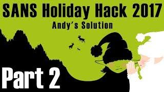 Holiday Hack 2017 - 2/3 - Tasks 1-4