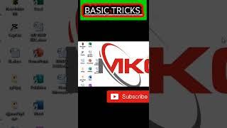 How to open new folder without mouse #tricks #newfolder #basictricks