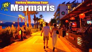 Marmaris Nightlife Turkey - 4K Walking Tour - September 2024