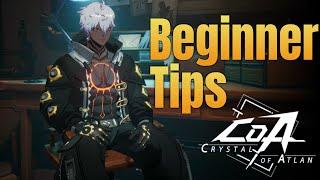 Early Beginner Tips for an Optimal Start | Crystal of Atlan