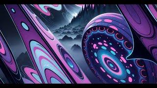 Waking into Peaceful Horizons 4k AI Visuals Trippy Calming