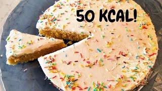 Kuchen mit nur 50 kcal pro Portion/Super fluffiger Kuchen mit wenig Kalorien/Heidi Factotum