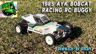 1985 AYK BOBCAT RACING RC BUGGY RESTO AND RUN