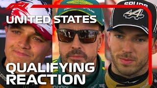 Drivers React After Qualifying | 2024 United States Grand Prix