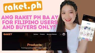 Ang Raket Ph ba ay for Filipino users and Buyers Only? #Raketph2024 #digitalproducts #Vinesvlogs