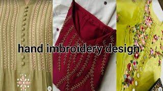 hand imbroidery dress design#fashion#girls ki dunya