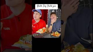 Brits Try frito pie for the first time #frito #pie #food #snacks #foodie #brits #british #jolly