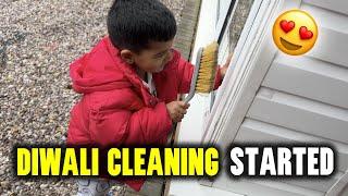 Diwali cleaning Started and Going to London Early morning | Indian family in UK 